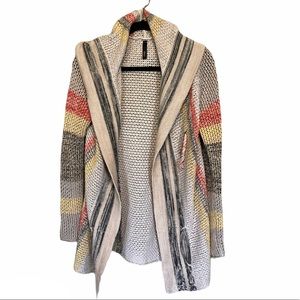 Knit Open-front Sweater